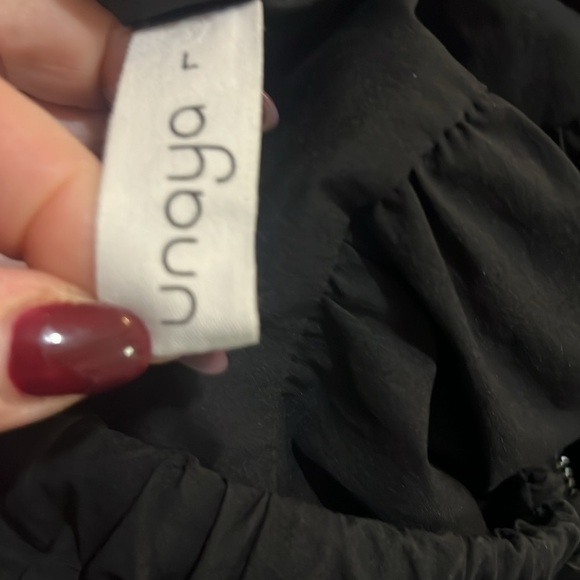 Unaya Dress Modest Black Women's Size Large L Zipper - Picture 4 of 4